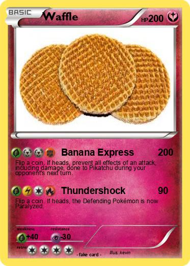 Pokemon Waffle