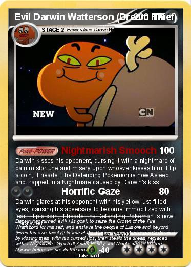 Pokemon Evil Darwin Watterson (Dream Thief)