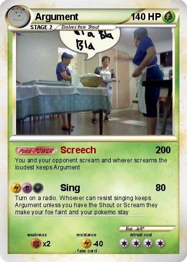 Pokemon Argument
