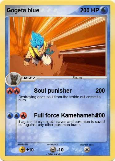 Pokemon Gogeta blue