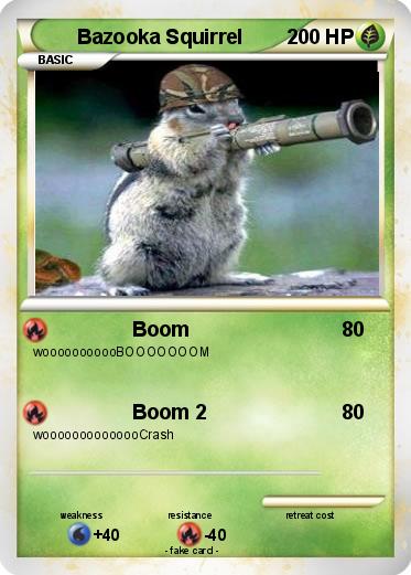 Pokemon Bazooka Squirrel