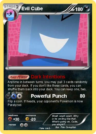 Pokemon Evil Cube