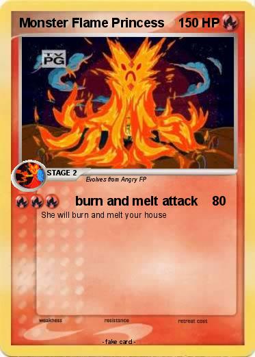 Pokemon Monster Flame Princess