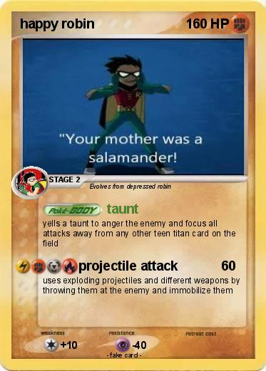 Pokemon happy robin