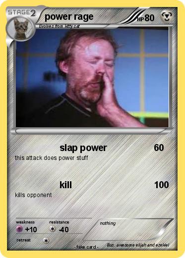 Pokemon power rage