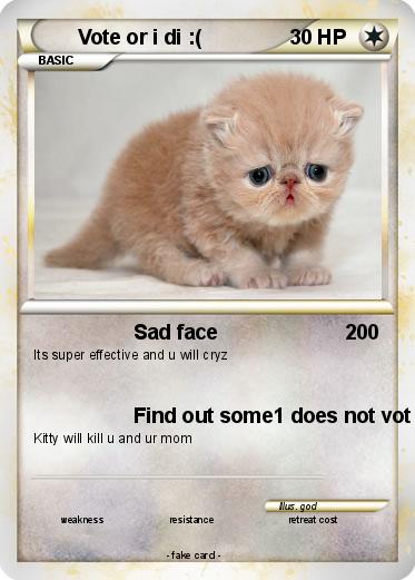 Pokemon Vote or i di :(