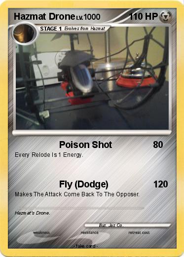 Pokemon Hazmat Drone