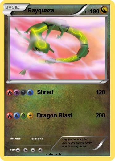 Pokemon Rayquaza