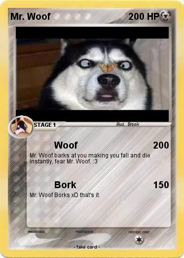 Pokemon Mr. Woof