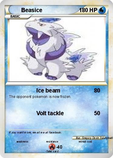 Pokemon Beasice