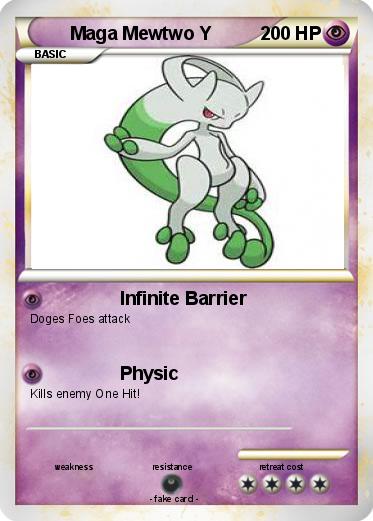 Pokemon Maga Mewtwo Y