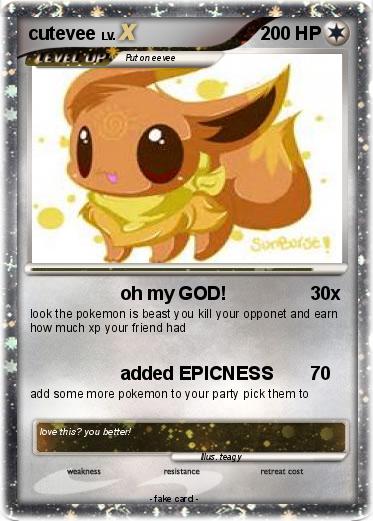 Pokemon cutevee