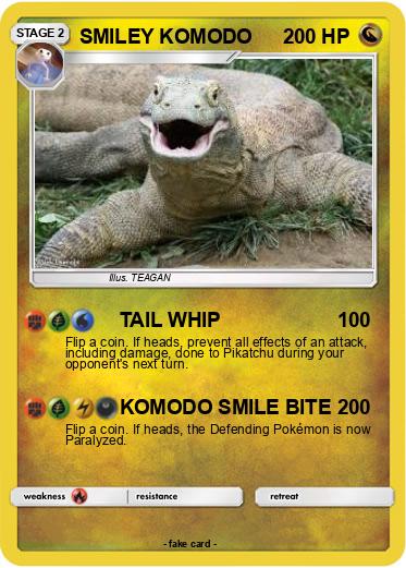 Pokemon SMILEY KOMODO