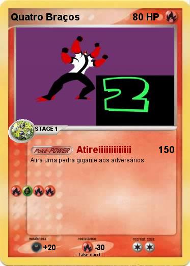 Pokemon Quatro Braços