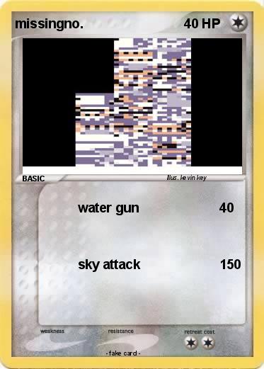 Pokemon missingno.