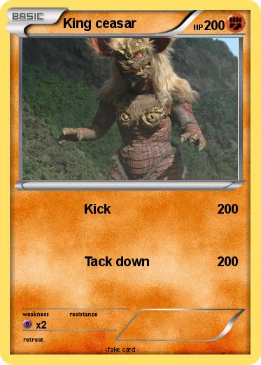 Pokemon King ceasar