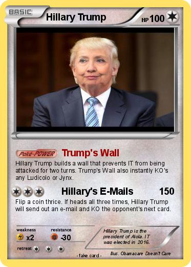 Pokemon Hillary Trump