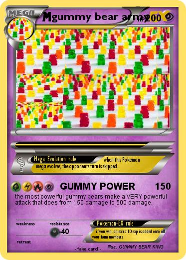 Pokemon gummy bear army