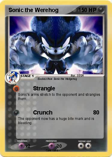 Pokemon Sonic the Werehog