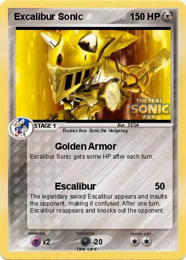 Pokemon Excalibur Sonic