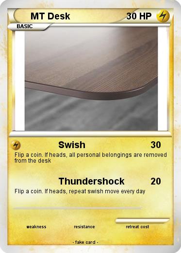Pokemon MT Desk