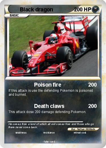 Pokemon Black dragon
