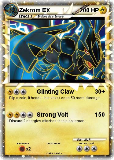 Pokemon Zekrom EX