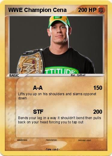 Pokemon WWE Champion Cena