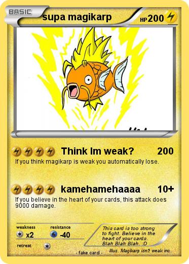 Pokemon supa magikarp