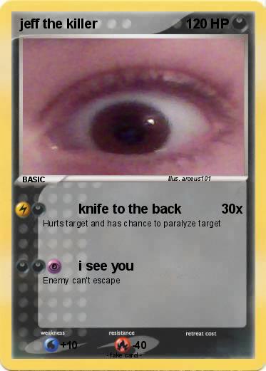 Pokemon jeff the killer