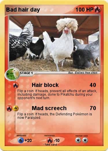 Pokemon Bad hair day