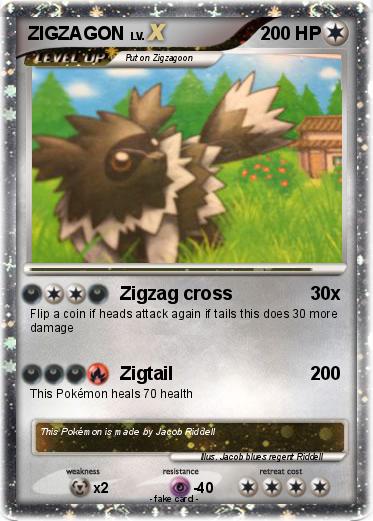 Pokemon ZIGZAGON