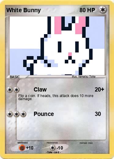 Pokemon White Bunny