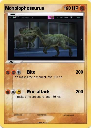 Pokemon Monolophosaurus