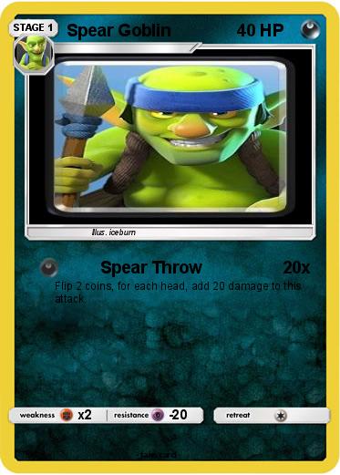 Pokemon Spear Goblin