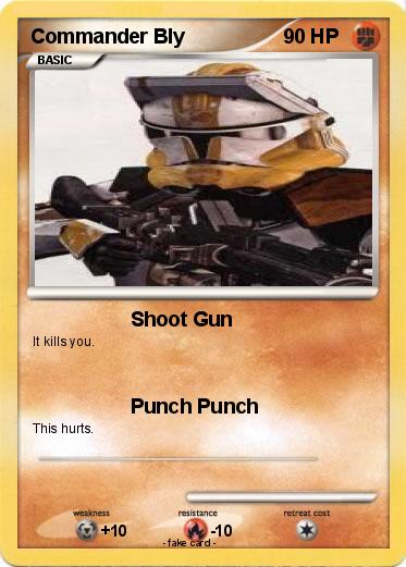 Pokemon Commander Bly