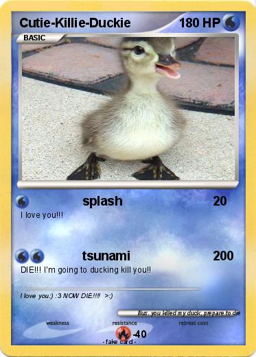 Pokemon Cutie-Killie-Duckie