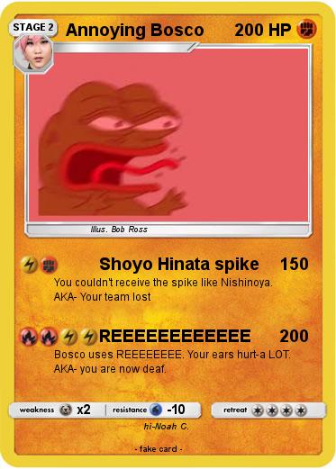 Pokemon Annoying Bosco