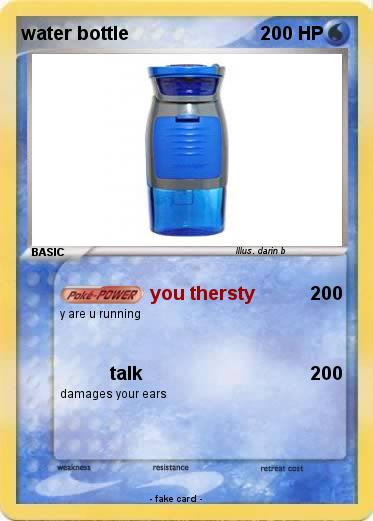 Pokemon water bottle