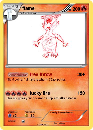 Pokemon flame