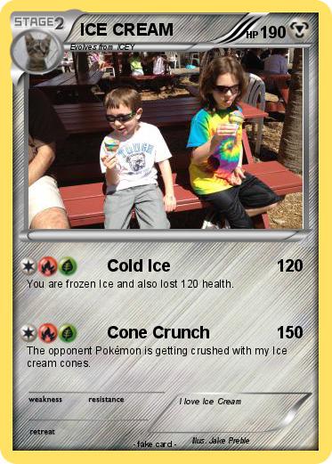 Pokemon ICE CREAM