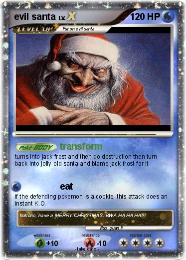 Pokemon evil santa