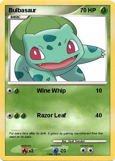 Pokemon Bulbasaur