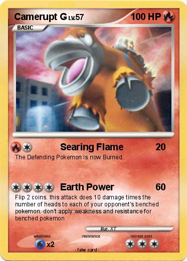 Pokemon Camerupt G