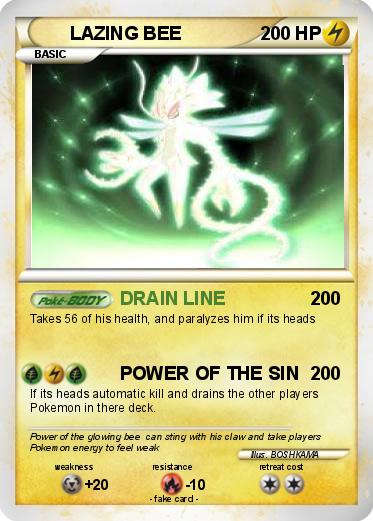 Pokemon LAZING BEE