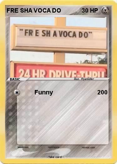 Pokemon FRE SHA VOCA DO