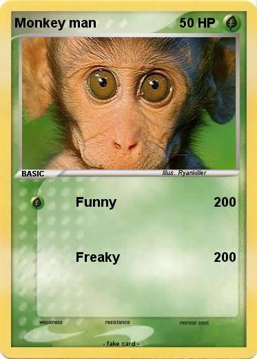 Pokemon Monkey man