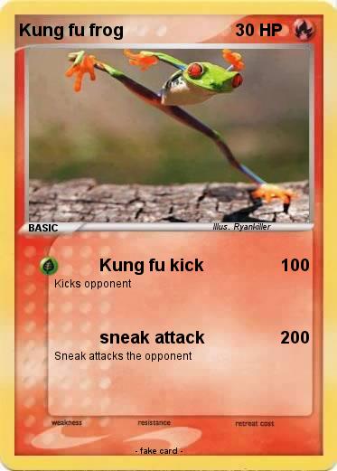 Pokemon Kung fu frog