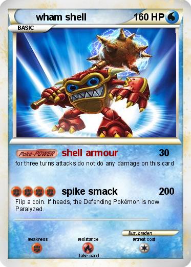 Pokemon wham shell Pokemon wham shell