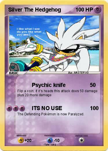 Pokemon Silver The Hedgehog